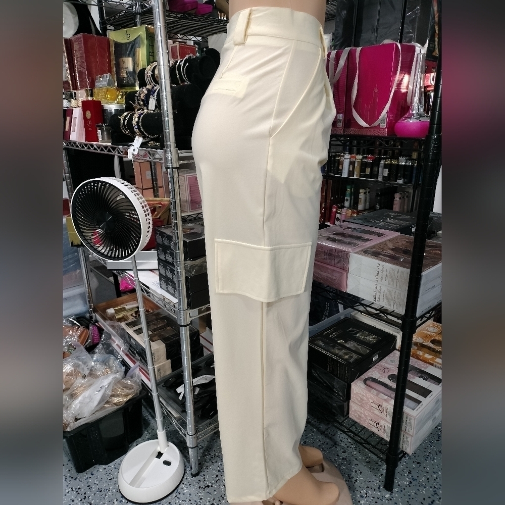Women's Cargo Dress Pants Size S, M, L, XL - Picture 4 of 4